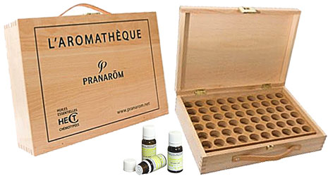 Aromathèque huiles essentielles